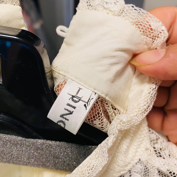 Vintage Lace Dress Size L - Picture 3 of 3